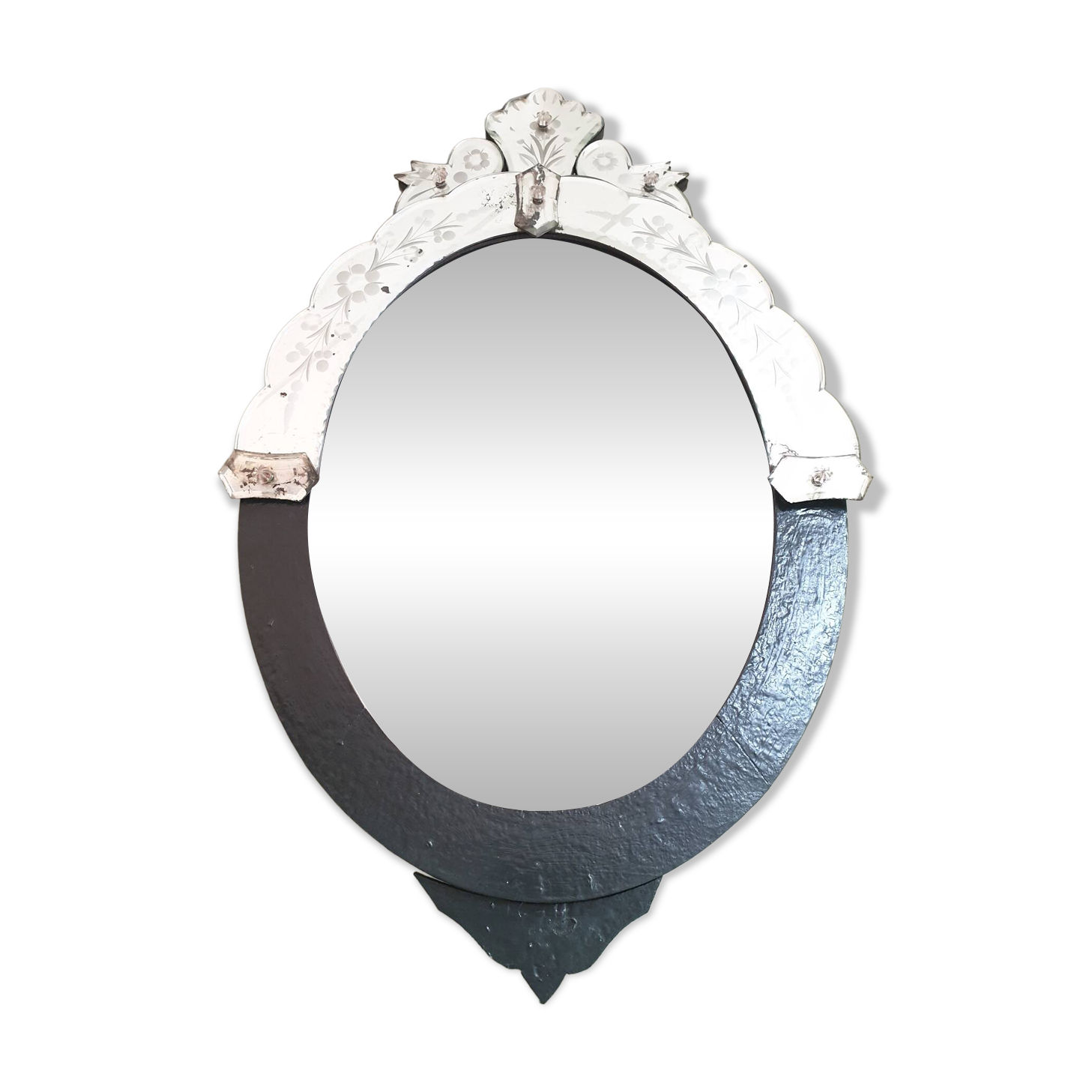 Venetian Black Mirror