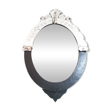 Venetian Black Mirror