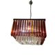 Murano Glass Prism Triedri Chandelier 1970’s