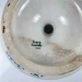 Compote dish model "Carnation", KG Lunéville, ironstone, 19th century