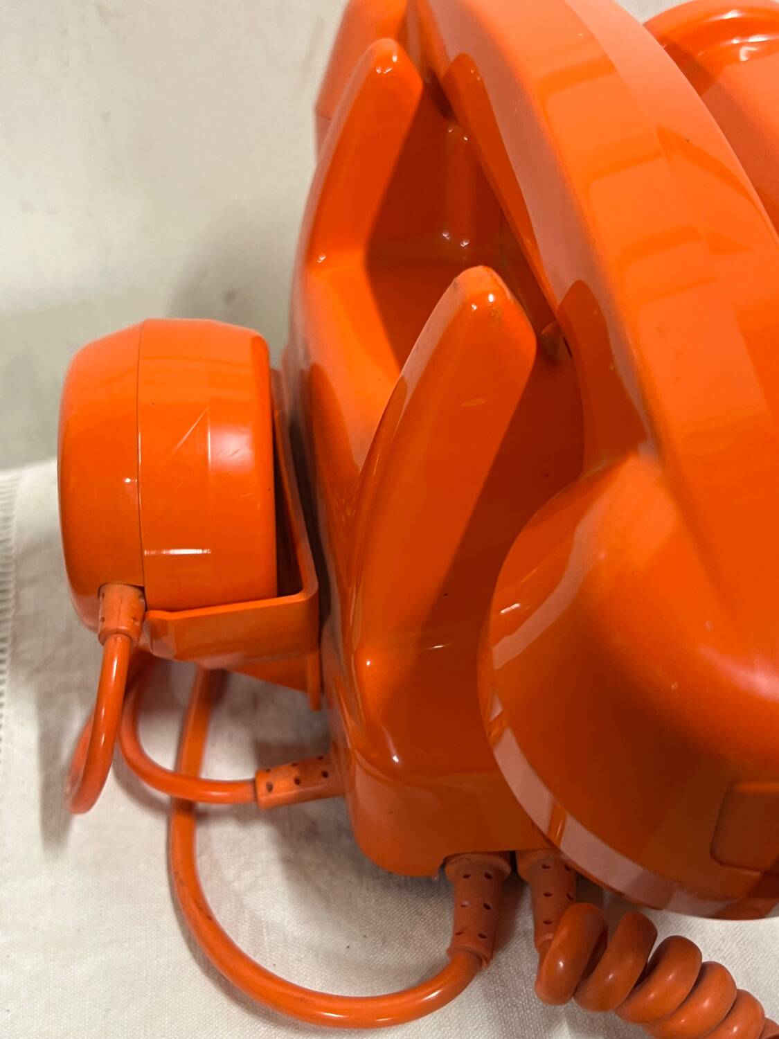 Vintage rotary telephone