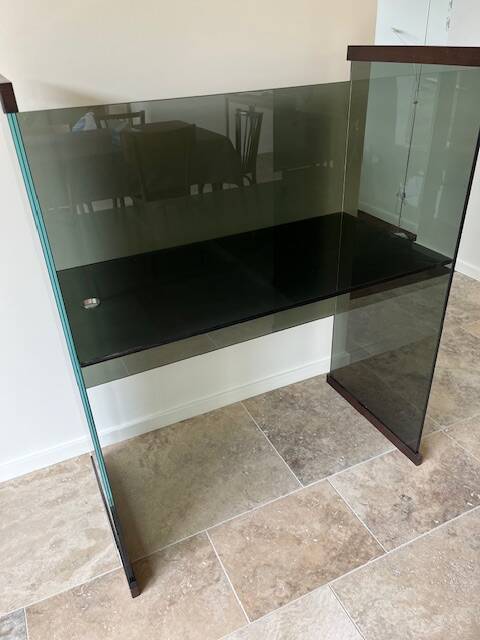 bureau verre Ronan et Erwan Bouroullec design " diapositive " collab Glas I