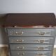 Restored wooden chest