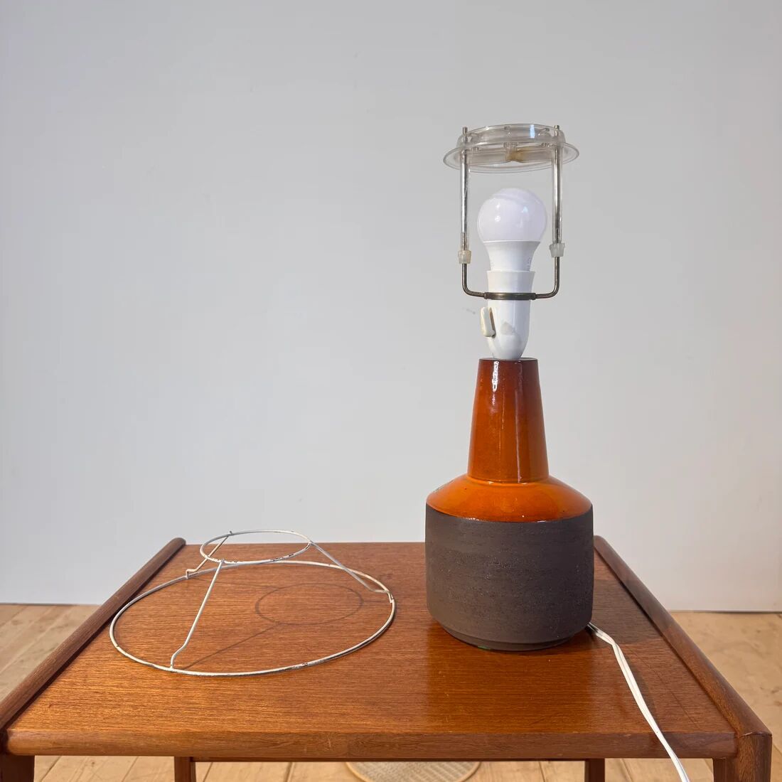 Lehmann Keramik ceramic table lamp, 1970s