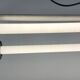 Industrial Silver Tube Light from Elektrosvit, 1970s