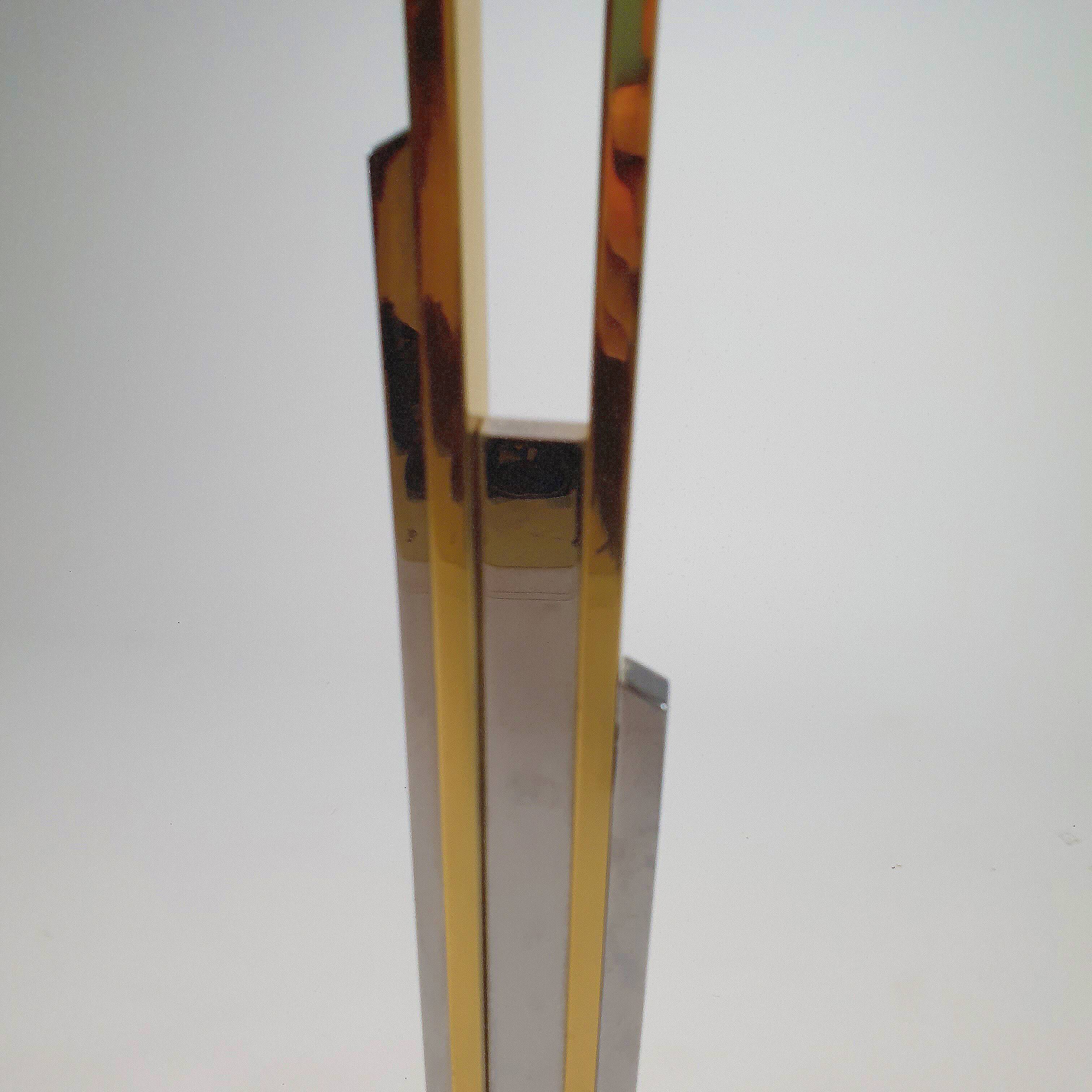 Large Brass Hollywood Regency Floorlamp, 1970s