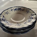 Set of 5 vintage Lancaster dessert plates