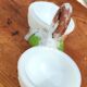 Old opaline salt shaker