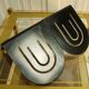 Pair of 2 bookends in metal, 80s