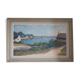 Vue sur l'île aux moines de Lucien Ferriot  huile sur toile
