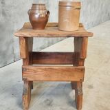 Vintage stool footstool plant table side table