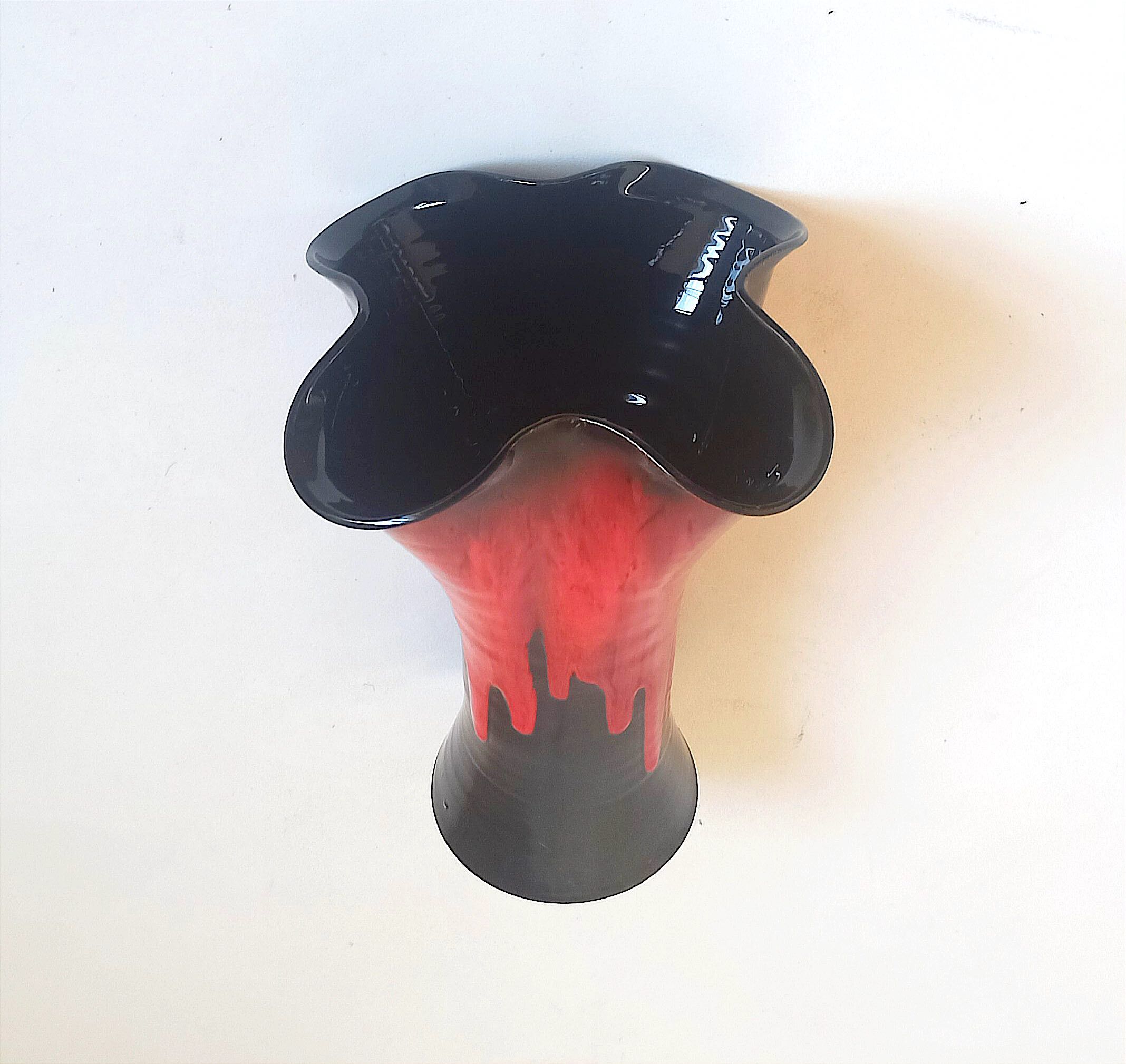 Vallauris ceramic vase 60s Height 37 cm