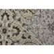 1970s Vintage Turkish Oushak Handmade Wool Cotton Beige Area Rug 154x240