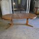 Table extensible Baumann en teck des années 60, (2 rallonges)