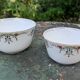 Paire de coupelles anglaises Art déco Gladstone