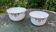 Pair of English Art Deco Gladstone bowls