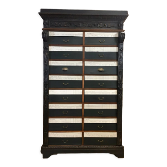 "Cartonnier" furniture from the XIXth