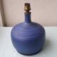Blue ceramic lamp base Ludovic