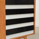 Enfilade U460 in white and black by Jiri Jiroutek for Interier Praha 1960