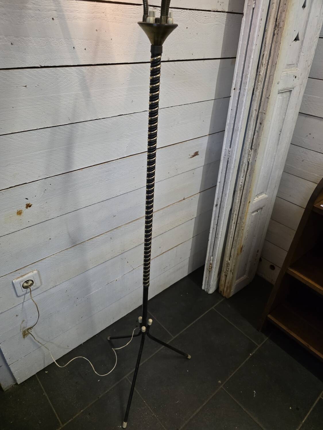 1960s tripod floor lamp