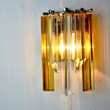 Wall lamp Venini Bicolore, Italy, 1970