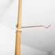 Indoor rotating plant holder 1960 bamboo and brass