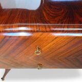 midcentury rosewood chest of drawers.