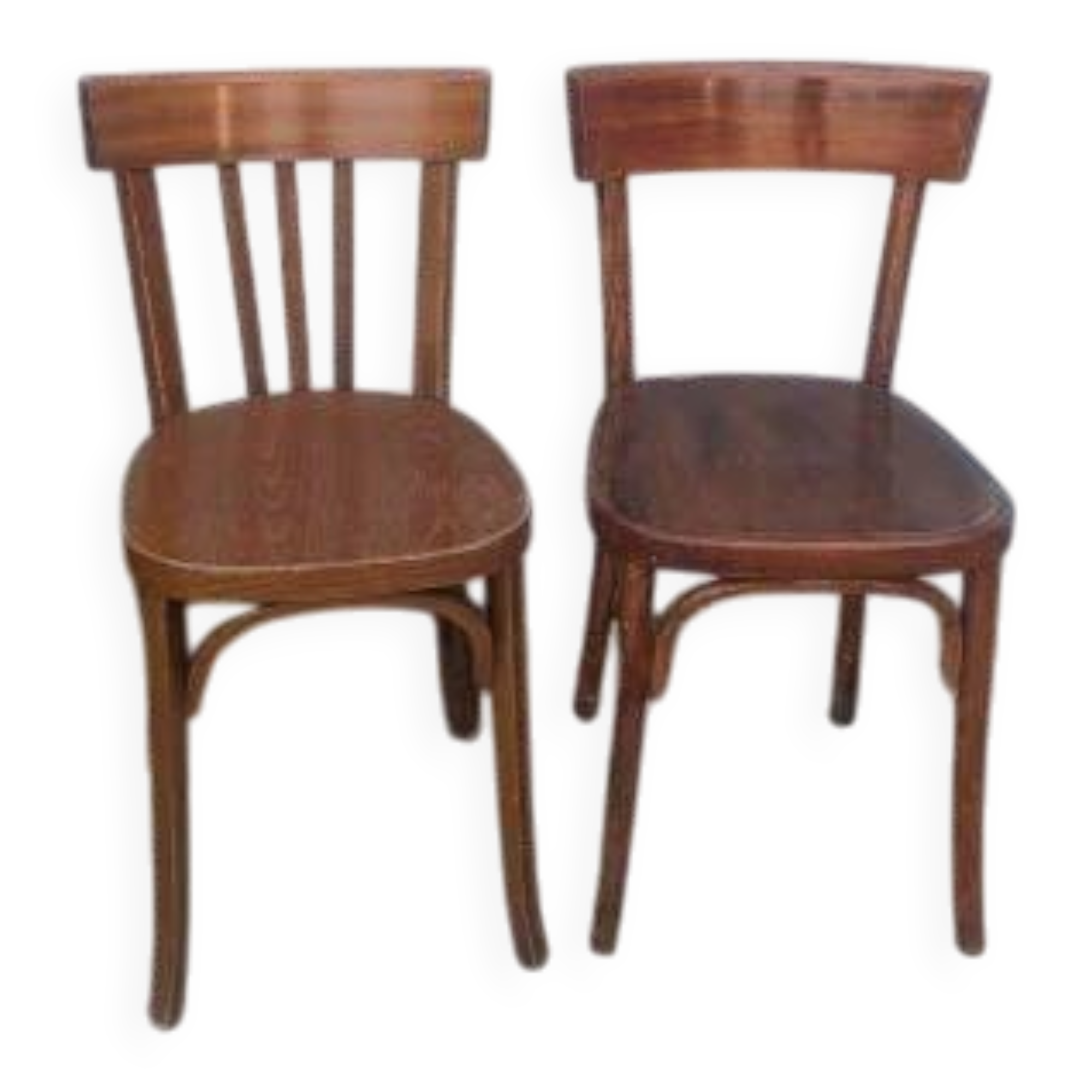 Paire de chaises bistrot