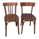 Paire de chaises bistrot