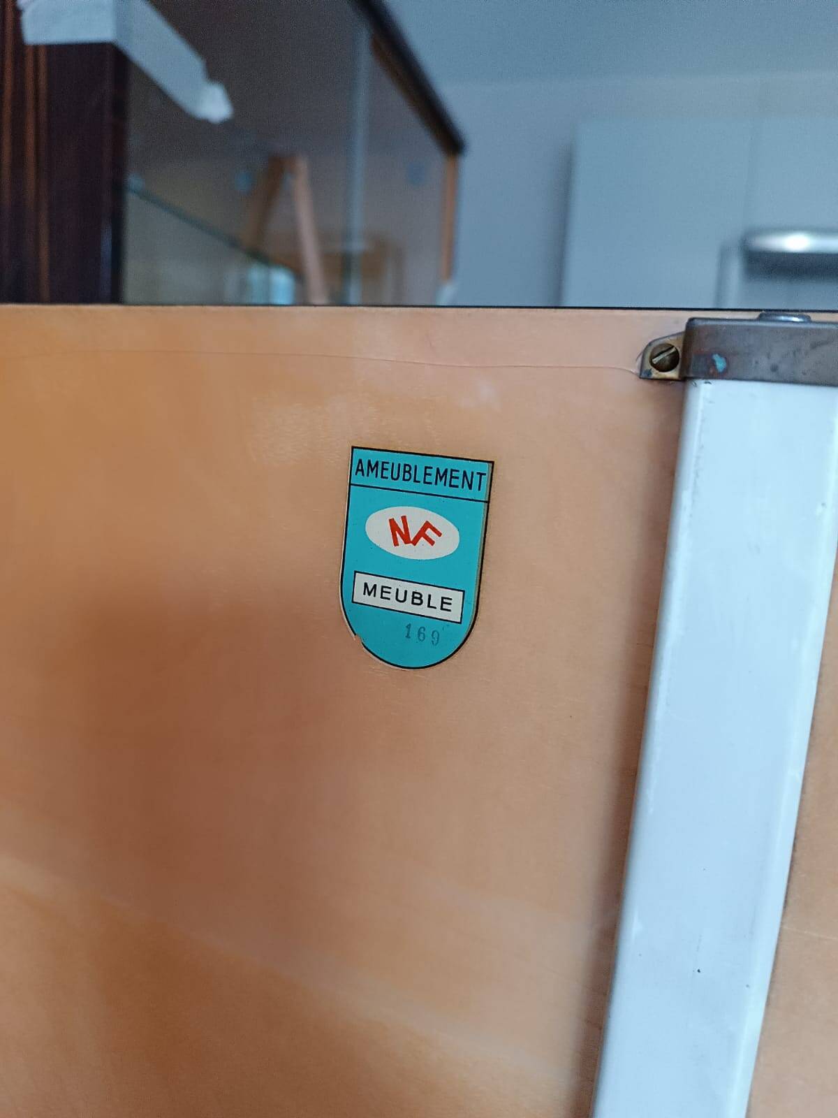 1960s vintage display cabinet NF