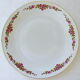 Bavarian porcelain dessert service with floral decoration. Around 1960.