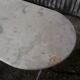 Marble bistro table