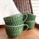 Lot de 4 tasses et assiettes