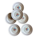 Set of 6 vintage dinner plates, Macon de Nidervillier model