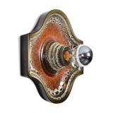 Fat Lava ceramic wall apply from Hustadt Leuchten 1970