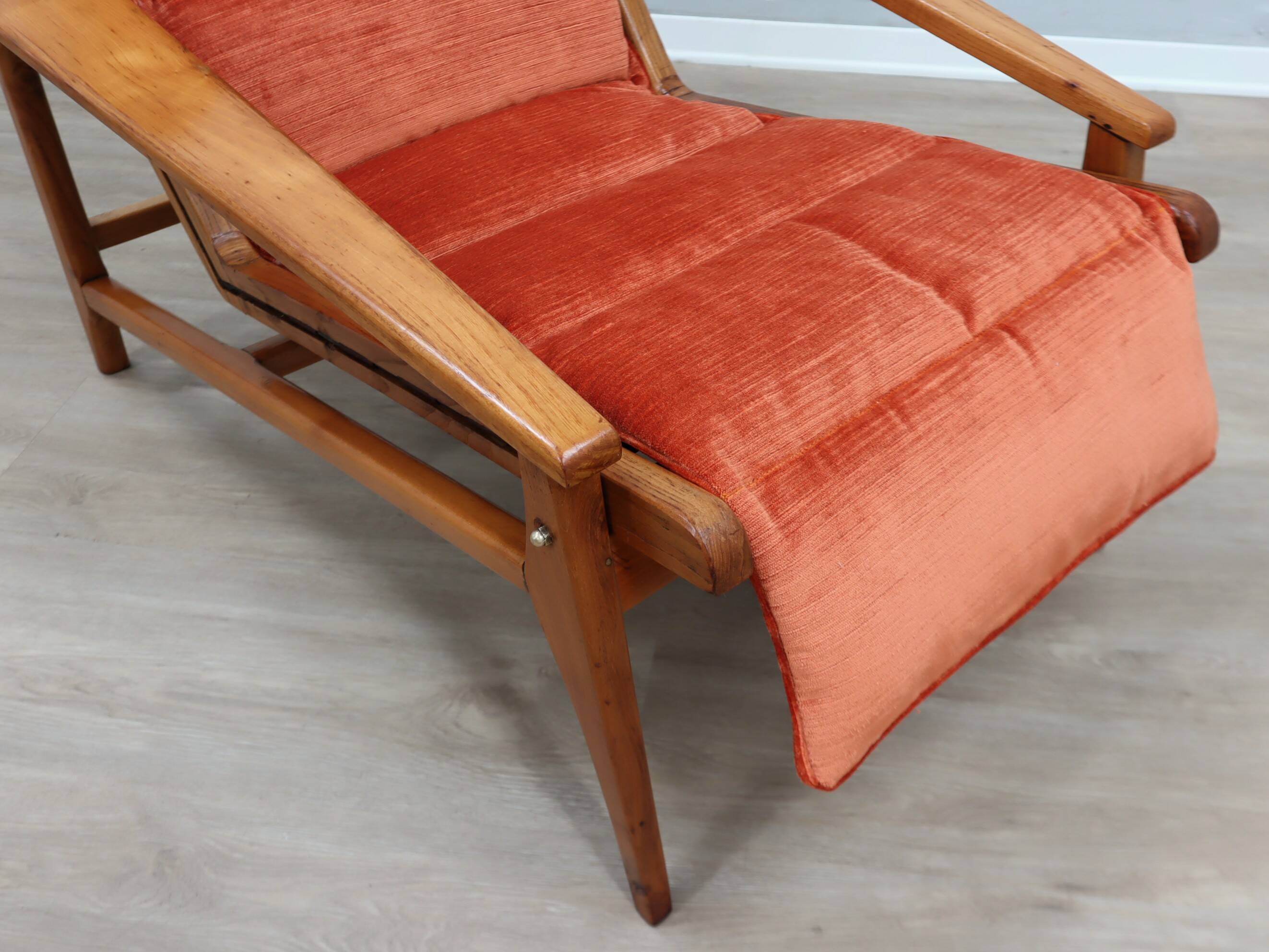 Fauteuil 811 années 1950 Studio Tecnico Cassina modèle no.