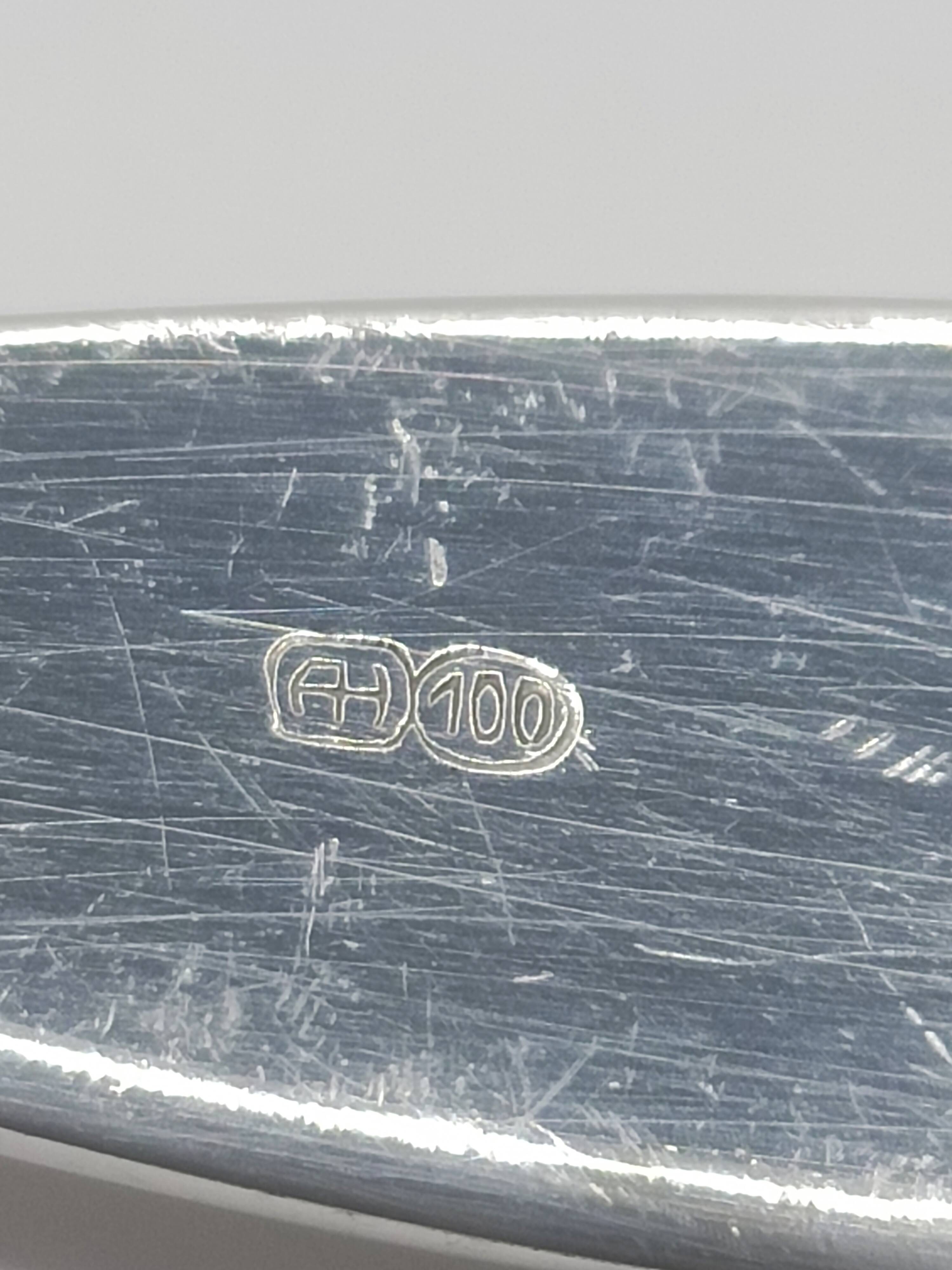 Silver-plated fork