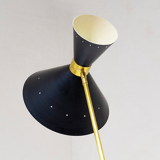 Italian floor lamp black