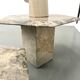 Pair of Italian marble coffee tables, circa 1970.