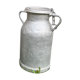 Paire de pots à lait de ferme bidons en aluminium
