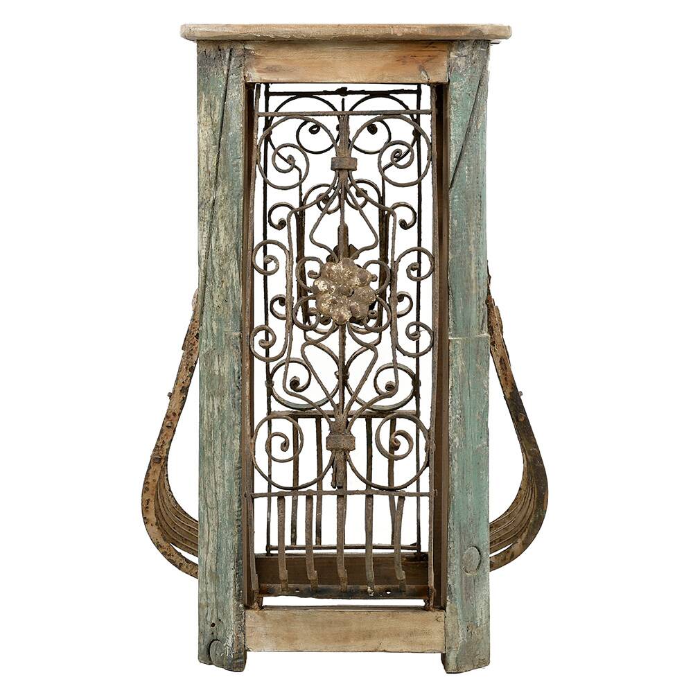 Wooden and steel harness