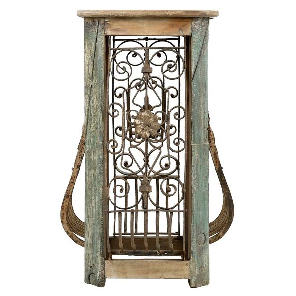 Sellette en bois et acier