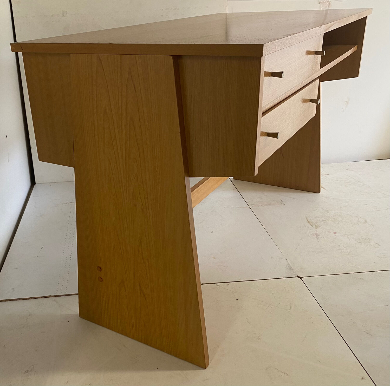 Scandinavian vintage desk and armchair