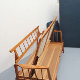 1950s daybed in cherrywood