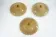 Set of three Large Italian Murano Glass Ceiling Lamps by Murano Due. Italy