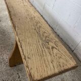 vintage XL low sofa / gym / school bench