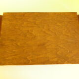 Plateau, serving - Wood, glass, metal - about 1940