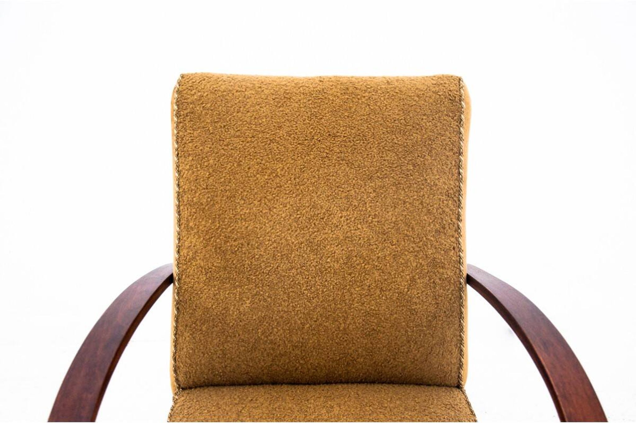 Boucle armchair, designed by J. Halabala, Czechoslovakia, 1930s.