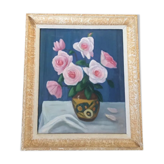 Painting Art deco, painting flowers