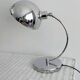 Vintage chrome desk lamp Space Age 1970s
